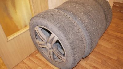Лот: 11610068. Фото: 1. 205/55R16 PCD 5 x 105 Continental... Шины на дисках