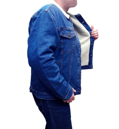 Лот: 11939897. Фото: 1. Куртка джинсовая Montana с мехом... Верхняя одежда