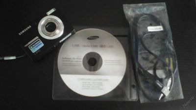 Лот: 5949594. Фото: 1. Фотоаппарат samsung L200 ( включается... Цифровые компактные