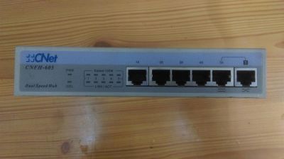 Лот: 10955089. Фото: 1. Концентратор EtherNet HUB 5 UTP... Другое (сетевые устройства)