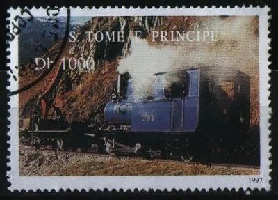 Лот: 9385254. Фото: 1. Сент-Том и Принсипи 1997г - ЖД. Марки