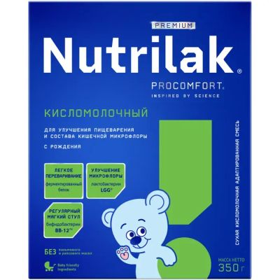 Лот: 23273013. Фото: 1. Смесь Nutrilak Premium сухая кисломолочная... Детское питание