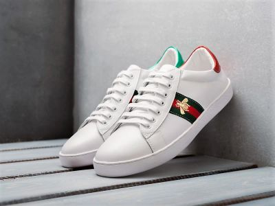 Лот: 11176091. Фото: 1. Кроссовки Gucci Ace Embroidered. Кеды, кроссовки, слипоны