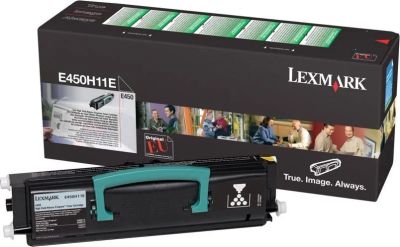 Лот: 13116018. Фото: 1. Тонер-картридж Lexmark E450H11E... Картриджи, расходные материалы