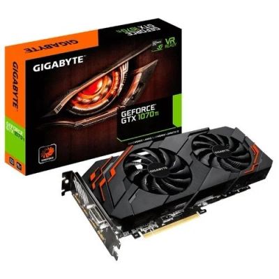 Лот: 15149621. Фото: 1. Gigabyte GeForce GTX 1070 Ti. Видеокарты
