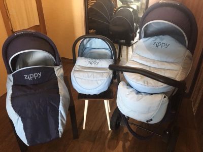 Лот: 7967370. Фото: 1. Tutis Zippy New 3 в 1. Коляски