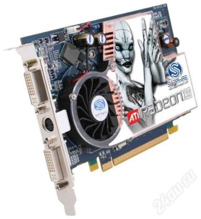 Лот: 174784. Фото: 1. PCI-E Sapphire ATI Radeon X1650PRO. Видеокарты