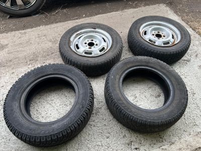 Лот: 25310198. Фото: 1. С рубля на сутки. Разбор гаража... Шины на дисках