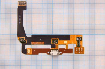 Лот: 12247443. Фото: 1. Шлейф Alcatel OT-7047Y плата на... Шлейфы, разъёмы