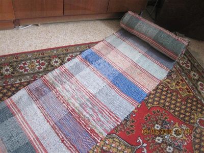 Лот: 2594447. Фото: 1. Дорожка самотканная цельная новая... Ковры