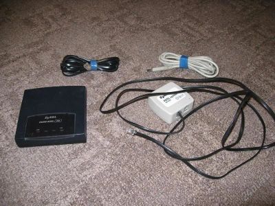 Лот: 134975. Фото: 1. Модем ZyXEL OMNI ADSL USB. Проводные модемы