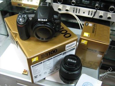 Лот: 2624479. Фото: 1. Nikon D3100 (FullHD Video). Цифровые зеркальные