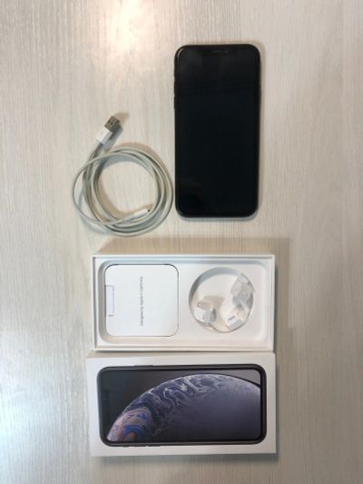 Лот: 19378447. Фото: 1. iPhone Xr 64GB Черный. Смартфоны