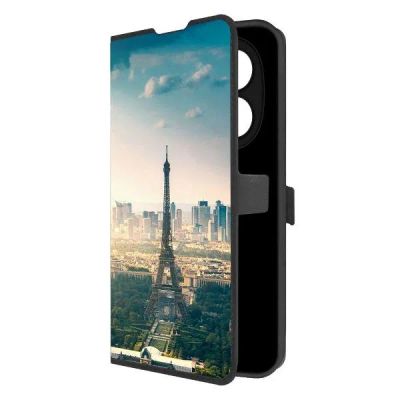 Лот: 25086590. Фото: 1. Чехол Krutoff Eco Book "Франция... Чехлы, бамперы
