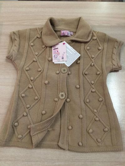 Лот: 8029672. Фото: 1. Жилет для девочки Lolipop 110... Свитера, худи, толстовки