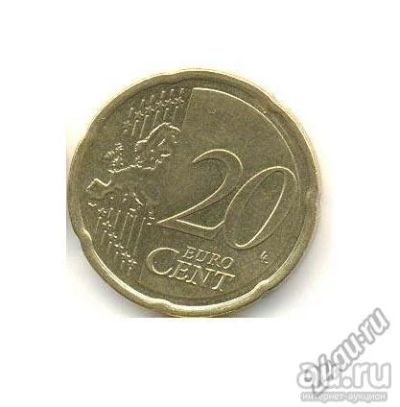 Лот: 8638243. Фото: 1. 20 евро центов греция. Европа