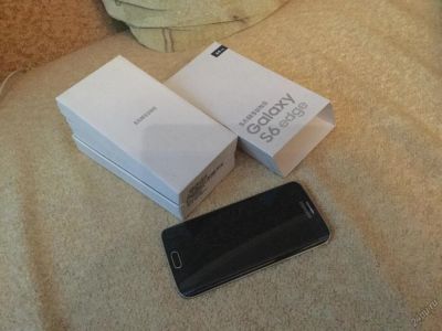 Лот: 5809294. Фото: 1. Samsung Galaxy S6 Edge 64 Gb... Смартфоны
