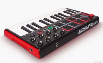 Лот: 25270429. Фото: 1. Миди клавиатура akai PRO MPK mini... MIDI-оборудование