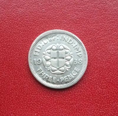Лот: 16685799. Фото: 1. 3 пенса 1938 года. Великобритания... Великобритания и острова