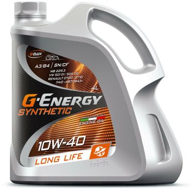 Лот: 20068384. Фото: 1. G-Energy Synthetic Long life 10w40... Масла, жидкости