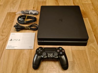 Лот: 16859486. Фото: 1. Sony PlayStation 4 Slim / PS4... Игровые приставки, консоли