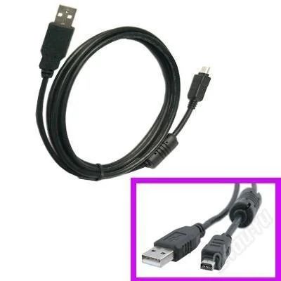 Лот: 1222695. Фото: 1. usb-кабель и av- кабель для фотоаппарата... Аккумуляторы, зарядные