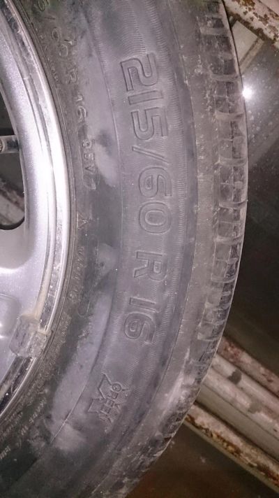 Лот: 6456874. Фото: 1. Колеса Michelin 215/60 R16 с дисками... Шины на дисках