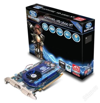 Лот: 737389. Фото: 1. Видеокарта Radeon HD 2600XT. Видеокарты