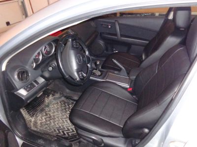 Лот: 15205201. Фото: 1. Чехлы из экокожи Автопилот. Mazda... Чехлы, коврики, оплетки руля