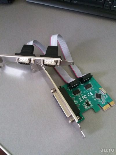 Лот: 13806449. Фото: 1. PCI Express планка LPT + COM. Платы расширения, контроллеры, доп. порты