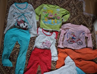 Лот: 9822555. Фото: 1. пакет детских вещей р 86-98. Другое (одежда и аксессуары)