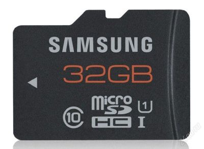 Лот: 3666924. Фото: 1. Samsung 32GB Micro SD SDHC 10... Карты памяти