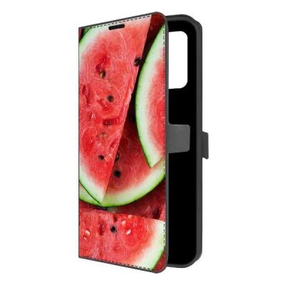 Лот: 25542877. Фото: 1. Чехол Krutoff Eco Book "Арбуз... Чехлы, бамперы