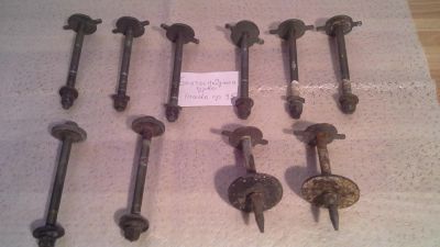 Лот: 10172446. Фото: 1. Болты подушек кузова Toyota Land... Кузов
