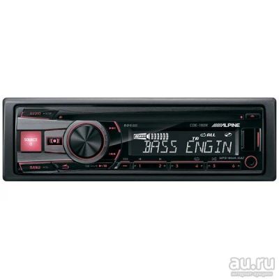 Лот: 13149977. Фото: 1. Alpine CDE-190R CD/mp3-ресивер. Автомагнитолы