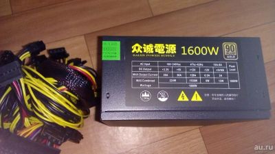 Лот: 10396948. Фото: 1. Блок питания 1600w (будут 1вого... Корпуса, блоки питания