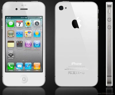 Лот: 4822826. Фото: 1. IPhone 4.,8ГБ, б/у оригинал. Смартфоны