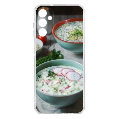 Лот: 25540864. Фото: 1. Чехол Krutoff Clear Case "Окрошка... Чехлы, бамперы