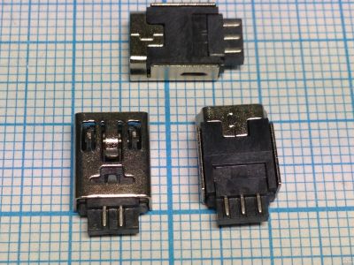 Лот: 12287911. Фото: 1. Разъём mini-USB №18. Разъёмы