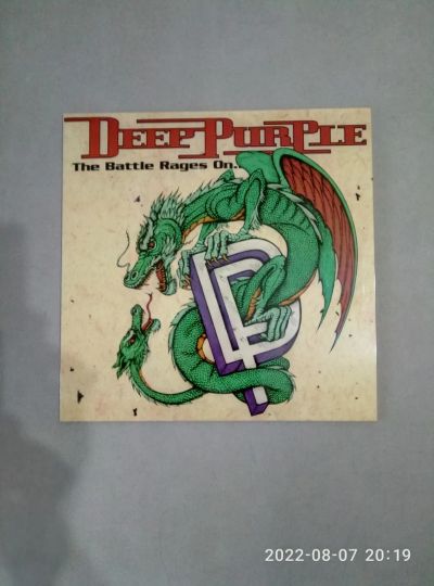 Лот: 19327112. Фото: 1. Deep Purple "The Battle Rages... Аудиозаписи