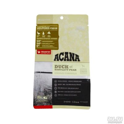 Лот: 10400127. Фото: 1. корм Acana Duck & Bartlett Pear... Корма