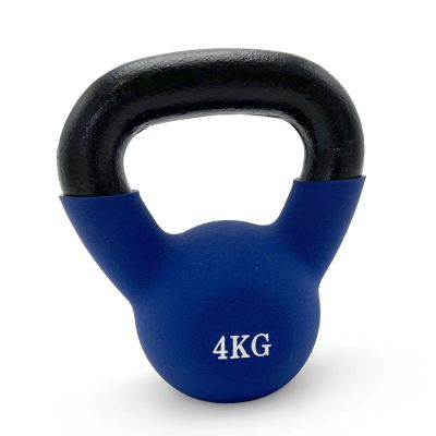 Лот: 23270225. Фото: 1. Гиря виниловая 4 кг UnixFit KBVIN4BL... Гири