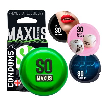Лот: 24255057. Фото: 1. Набор презервативов Maxus Mixed... Презервативы