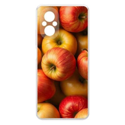 Лот: 25540317. Фото: 1. Чехол Krutoff Clear Case "Яблоки... Чехлы, бамперы