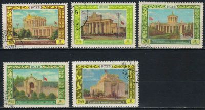 Лот: 19861957. Фото: 1. 1956, 25 апреля. Всесоюзная сельскохозяйственная... Марки
