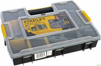 Лот: 13003663. Фото: 1. Органайзер STANlEY ''Sort Master... Кейсы, сумки для инструмента