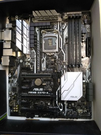 Лот: 16145502. Фото: 1. Материнская плата Asus z270-а... Материнские платы