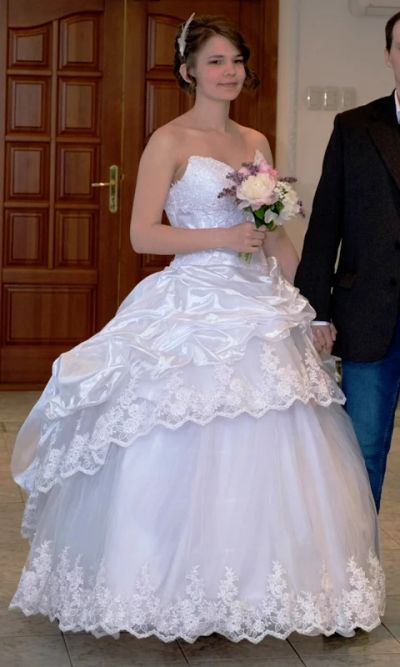 Лот: 9001981. Фото: 1. Платье трансформер свадебное. Свадебные платья