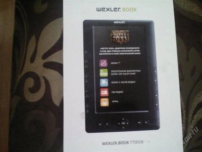 Лот: 2268154. Фото: 1. Электронная книга Wexler T7001... Электронные книги