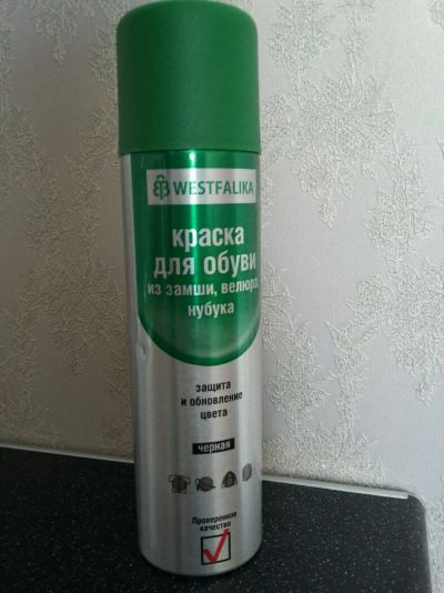 Лот: 11169390. Фото: 1. Краска для обуви из замши... Средства для ухода за одеждой, обувью